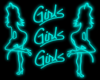 ~CC~Neon Girls Sign