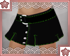 e` Snap Skirt Green