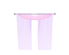 pink/purple curtain