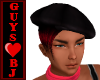 paperboy hat red hair