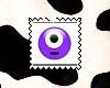 Purple one eye emote