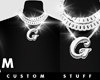 Custom G Letter Chain(M)