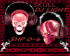 skull dj light & headpho