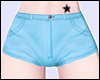 *Y* Curvy Shorts - blue