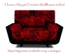 Redflowers chair