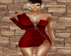 Knit Sweater RedD Dress