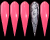 Pink Monroe nail