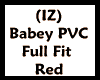 (IZ) Babey Red PVC