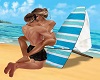 Beach Chair Kiss