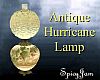 Antq Hurricane Lamp Crm