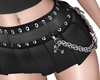Goth skirt+tattoo