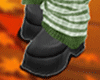 🤍 Striped Print Boots
