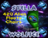 420 Alien Floaty Chairs