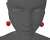   Red Cherry Earring