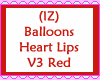 Balloons Hearts Lips V3