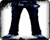 pant+shoes+belt blue