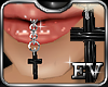 EV Lip Chain & PVC Cross