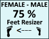 Feet Scaler 75%