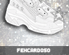 F✰ FC WHITE SNEAKERS