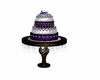 Purple&Silver Bday Cake