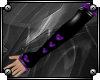 {A}Purple Lolita GlovesF