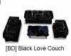 [BD] Black Love Couch