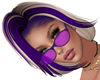HAIR - BLACK/LILAC