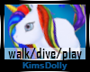 *KD* Rainbow Unicorn Pet