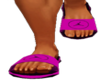 Jordan PinknBlack Sandal
