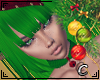 Naughty Elf Green Hair