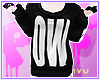  . !OW! sweater