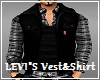 LEVI'S Vest + Shirt