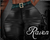 *R* Leather Pants Teal