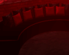 Curve Couch Red/Blk