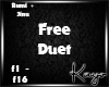 |K| Free Duet
