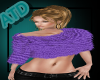 ATD*Purple furry top