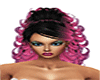 Black-Pink Curly