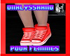 WE! wazzy shoes red