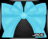 Huge Blue kawaii bow :J: