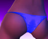 Sexy Blue Satin Panties