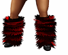 Vamp Wolf Furry Boots