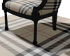 Berry Plaid Chair