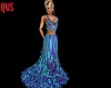 Colourful Evening Dress