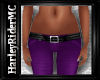Rider>Lace Jeans Purple