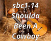 Shoulda Been A Cowboy