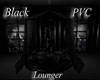 ~Black PVC Lounger~