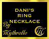 DANI'S RING NECKLACE