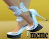 {meme}Shoes White Black