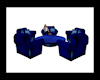 Blue Chat Sofa