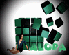[A] Green Cube Seat